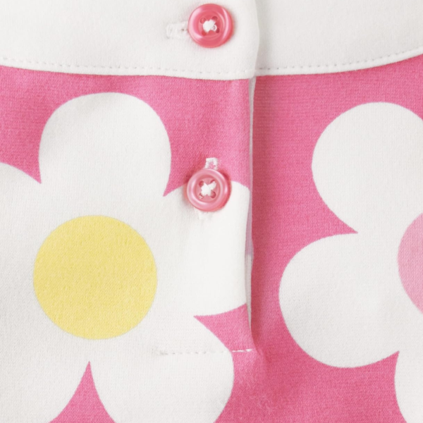 Girls' and Toddler Sleeveless Summer Dresses - Pink Flower - Image 4